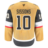 Vegas Golden Knights Fanatics Authentic Pro #10 Colton Sissons Jersey