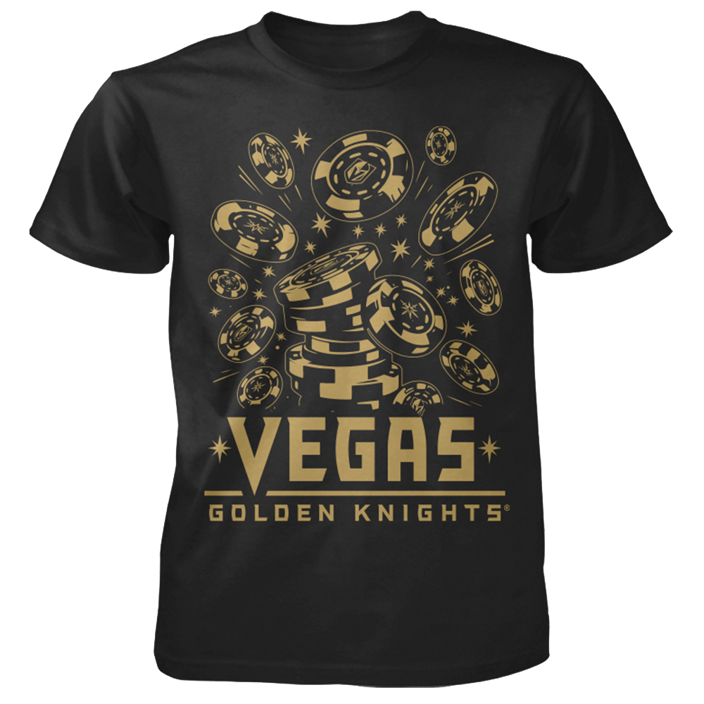 Vegas Golden Knights Poker Chip Tee