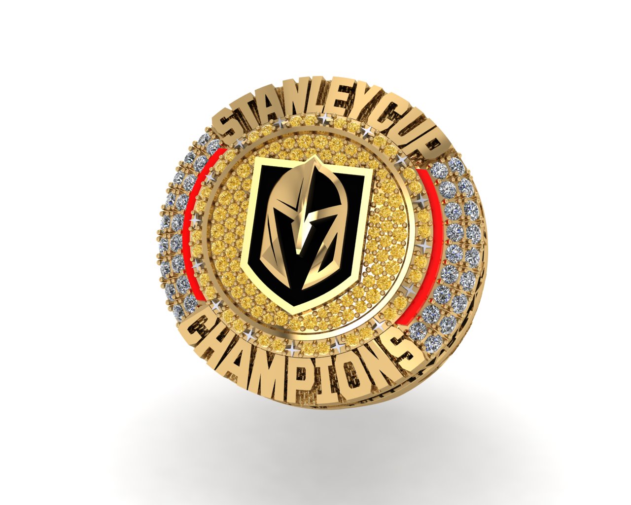 PRESALE 2023 Vegas Golden Knights Stanley Cup Ring - Standard Series, 13 / with Box