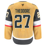 Vegas Golden Knights Fanatics Authentic Pro #27 Shea Theodore Jersey