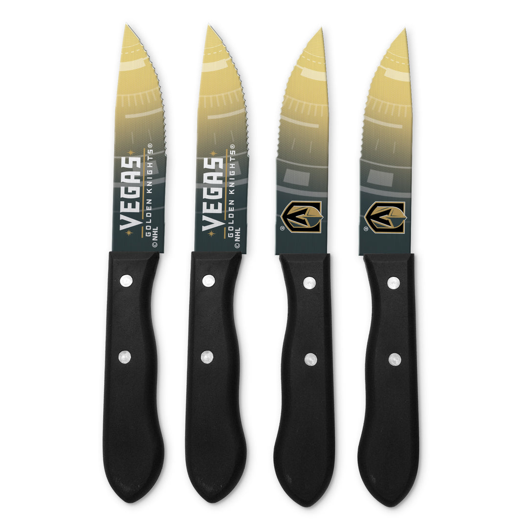 Vegas Golden Knights 4-Piece Steak Knife Set