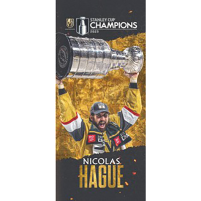 #14 Nicolas Hague Stanley Cup Champions Street Pole Banner - SC410