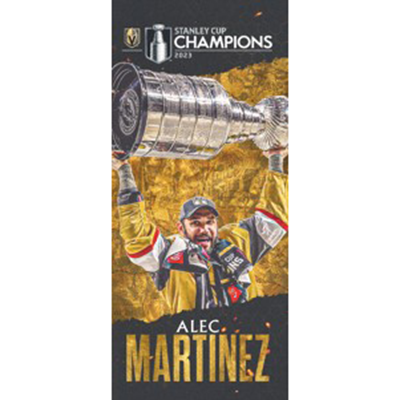 #23 Alec Martinez Stanley Cup Champions Street Pole Banner - SC461