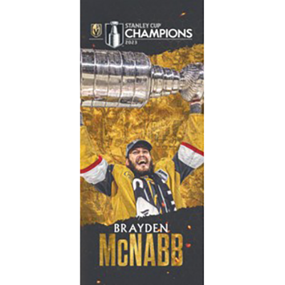 #3 Brayden McNabb Stanley Cup Champion Banner