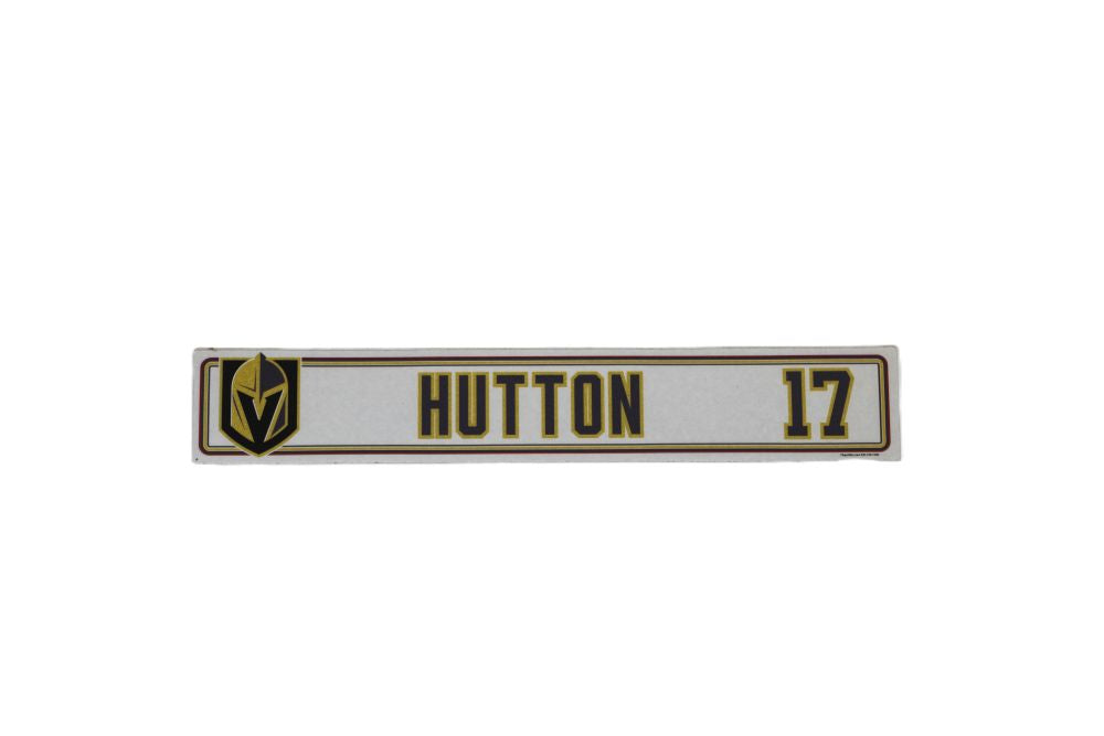 #17 Ben Hutton 2024-2025 Locker Nameplate-19744