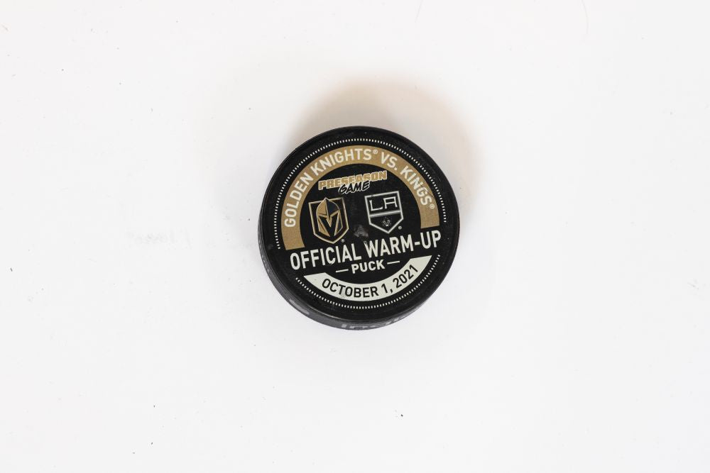 VGK vs LAK Warm-Up Puck-10/1/2021