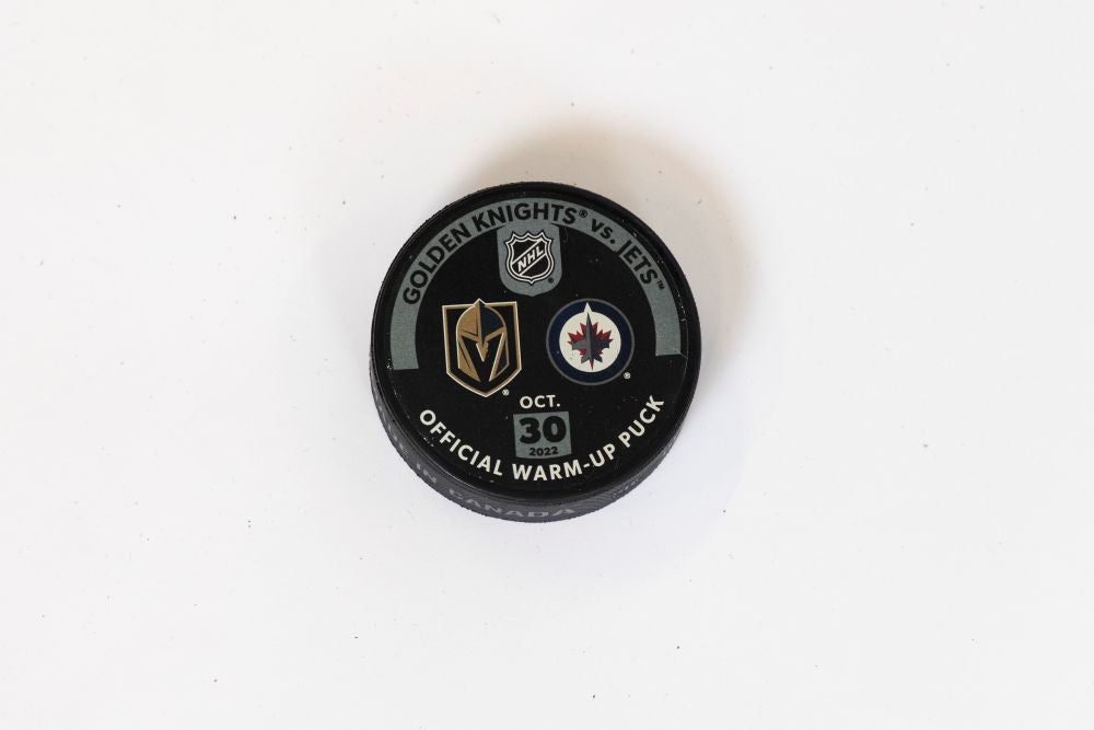 VGK vs WPJ Warm-Up Puck-10/30/2022