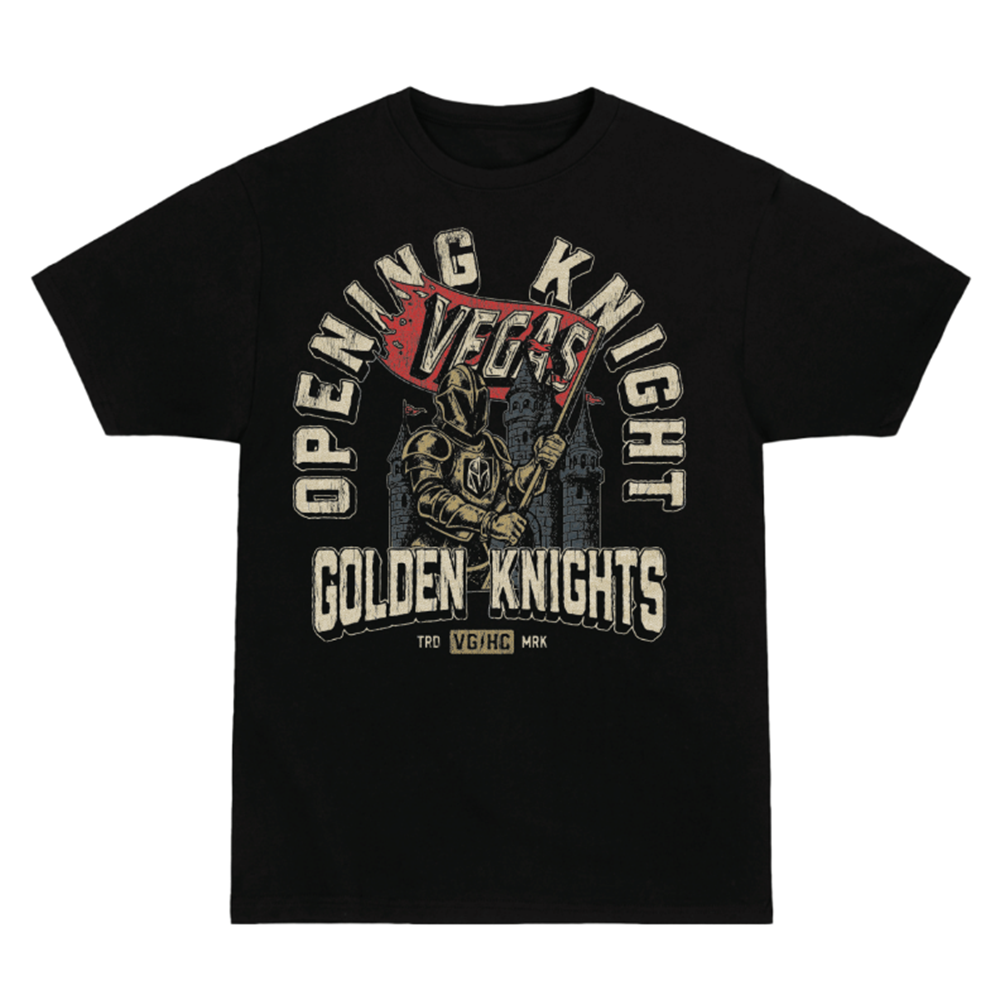 Vegas Golden Knights 2025 Opening Knight Tee