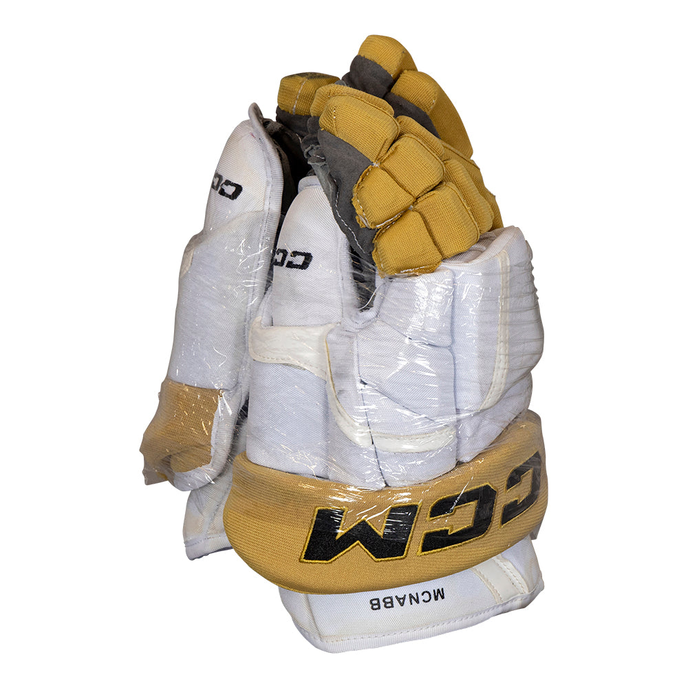Game-Used: #3 Brayden McNabb 2024-25 Gloves - 17980 - Gloves