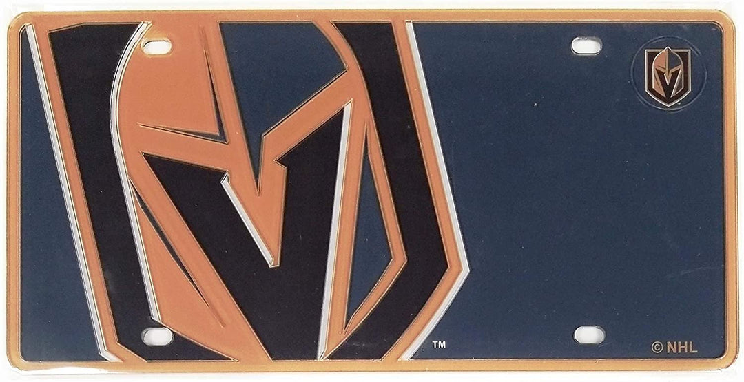 Vegas Golden Knights Premium Laser Cut License Plate Tag