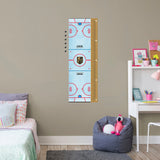 Rink - Growth Chart - Official NHL - Vegas Golden Knights - Reusable Vinyl Wall Decal