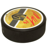 Vegas Golden Knights Noah Hanifin Autographed Hockey Puck