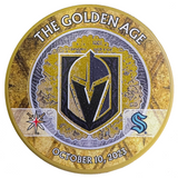 SEA vs. VGK Match-Up Puck - 10/10/2023