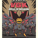 Vegas Golden Knights 2018-2019 Season Serigraph - Print