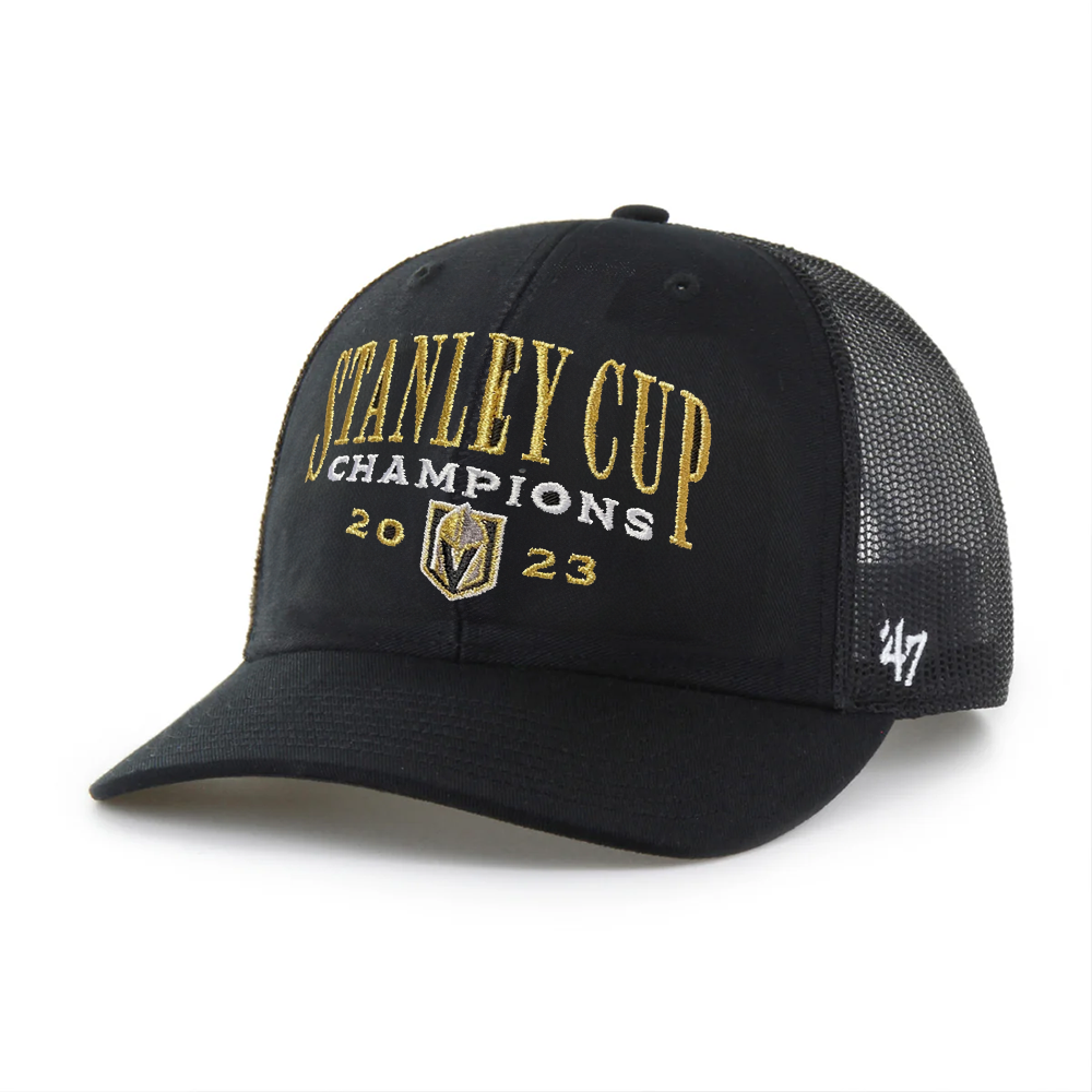 Vegas Golden Knights 2023 Stanley Cup Champions Trucker Vegas Team Store