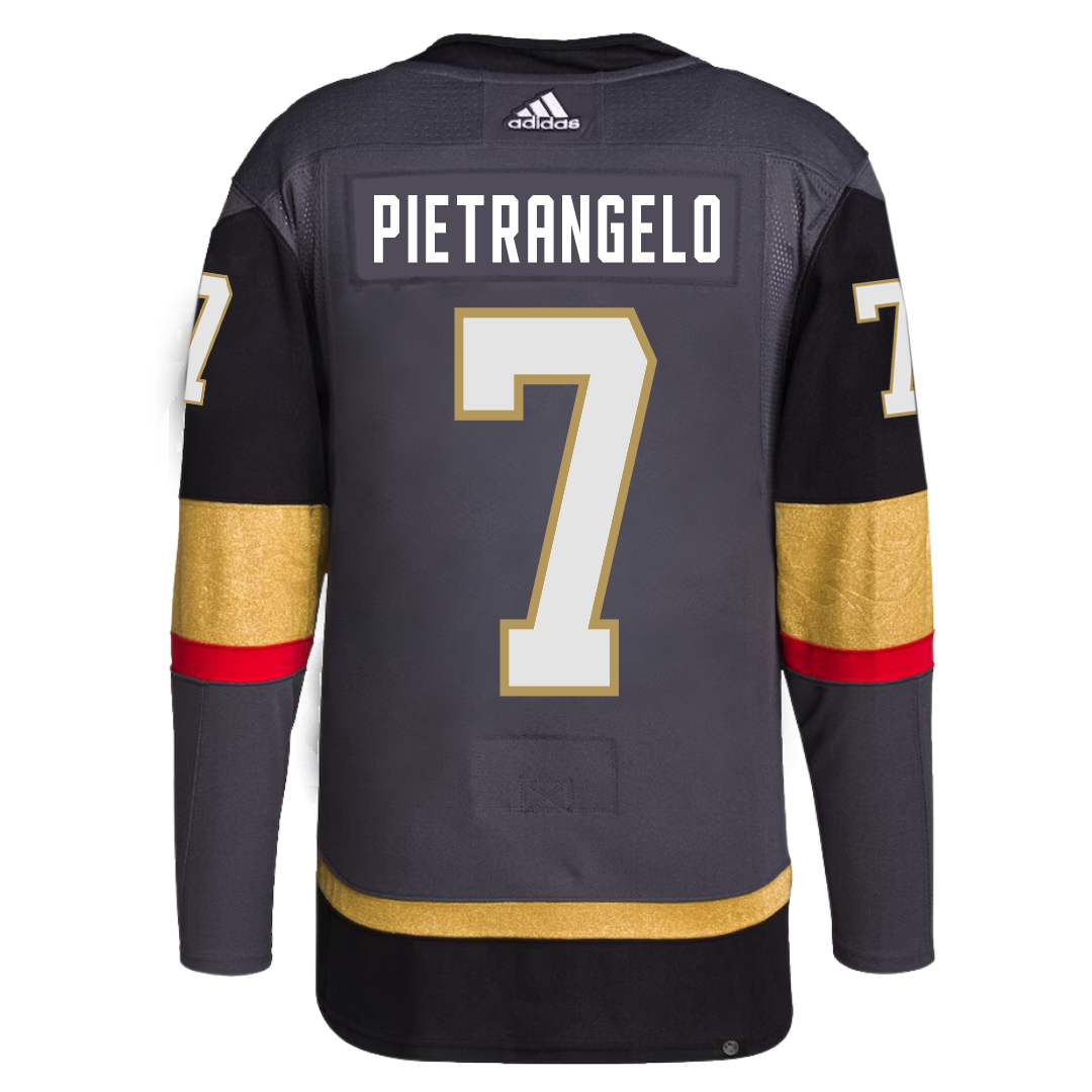 Vegas Golden Knights Adidas Alex Pietrangelo Alternate Jersey