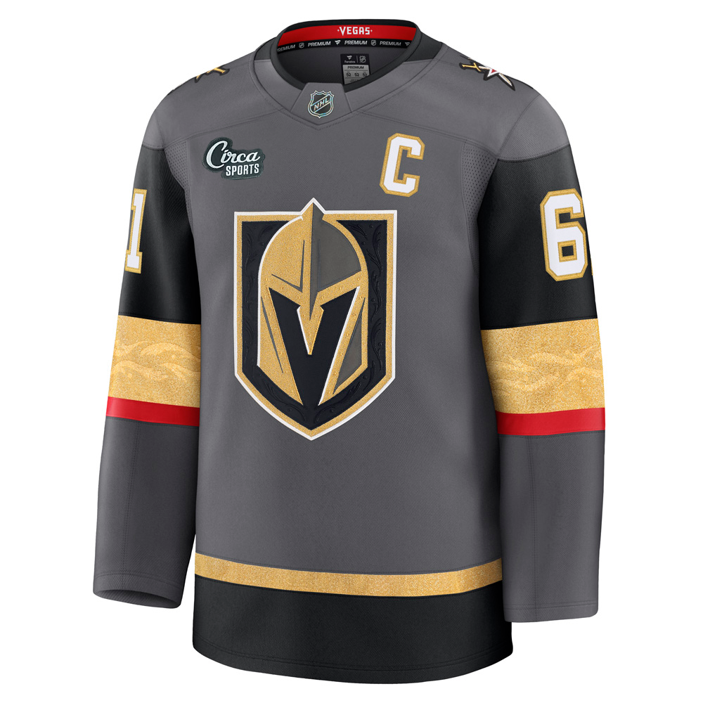 Vegas Golden Knights merchandise Mark Stone jersey with team logo and colors