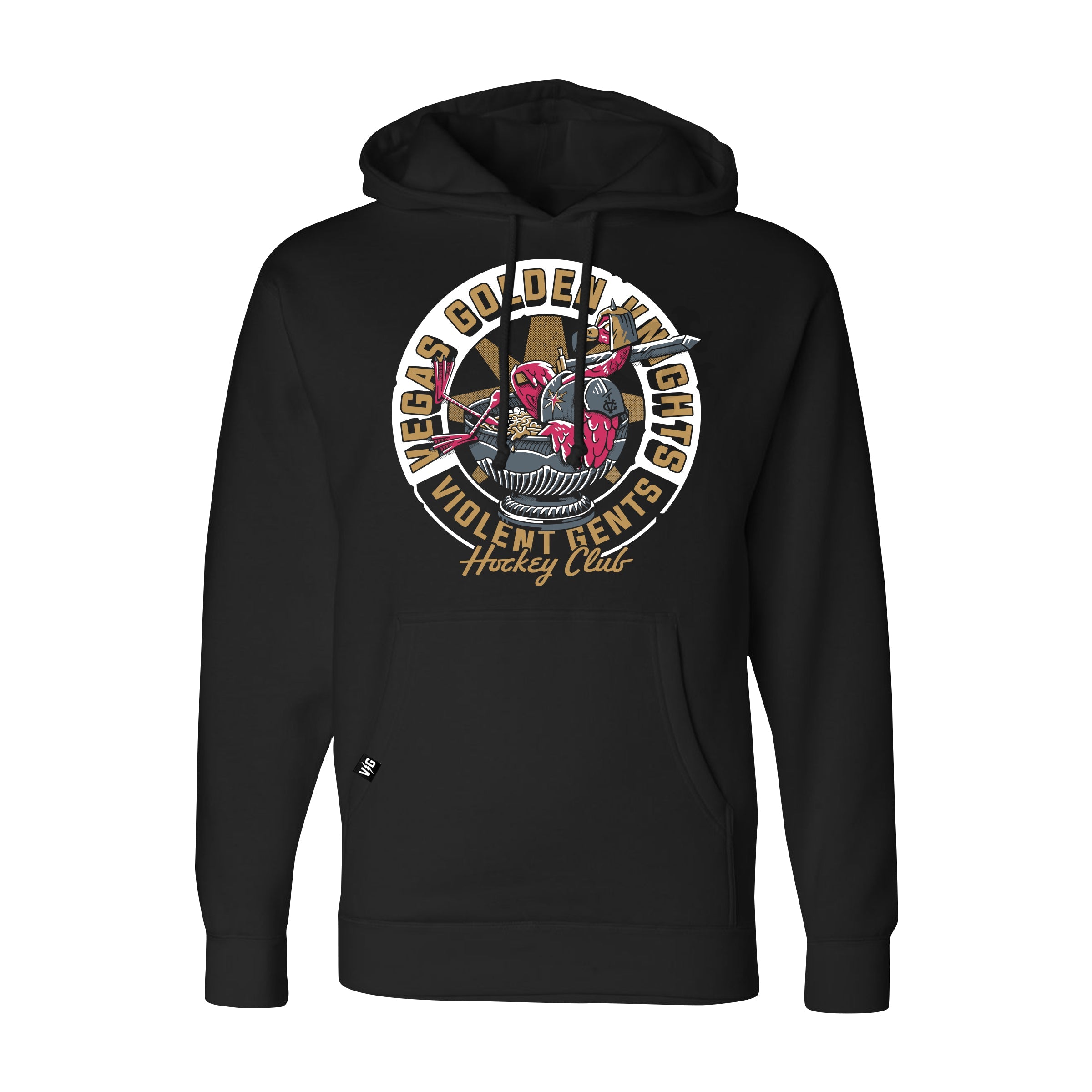 Vegas Golden Knights Flamingo Knight Hoodie