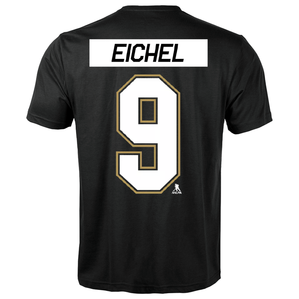 Vegas Golden Knights Jack Eichel Name Number Tee