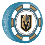Vegas Golden Knights Primary Logo Blue Poker Chip Puck