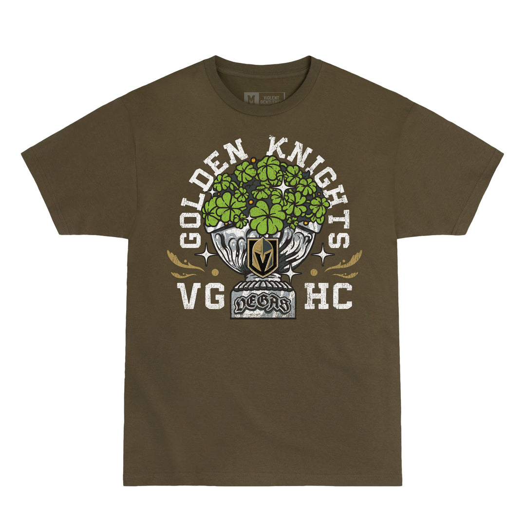 Vegas Golden Knights Shamrock Cup Tee - Shirt