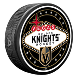 Vegas Golden Knights Vegas Sign Puck - Puck