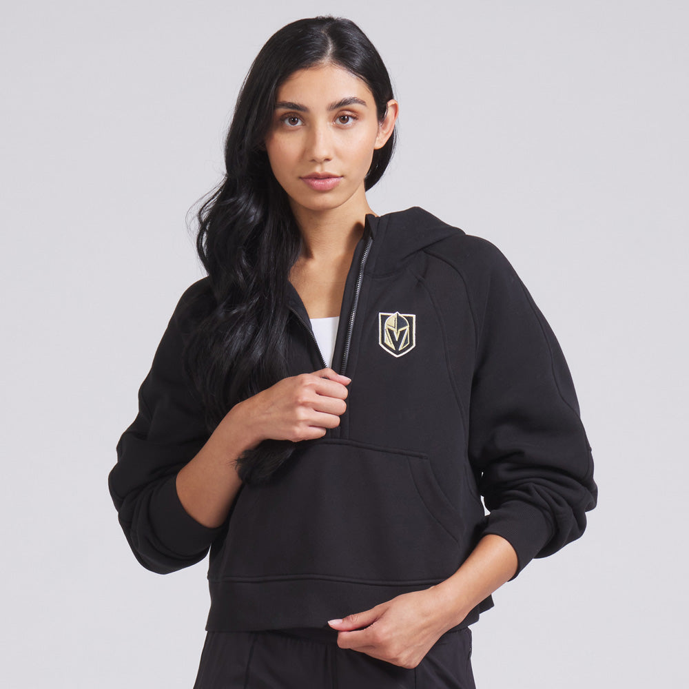 Scuba Oversized Half-Zip Hoodie top