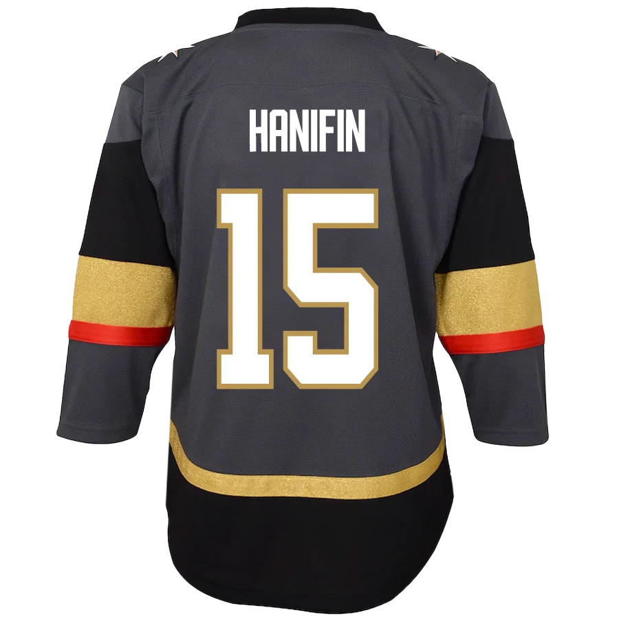 Vegas Golden Knights Youth Premier #15 Noah Hanifin Alternate Jersey