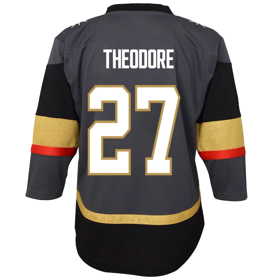 Vegas Golden Knights Youth Premier #27 Shea Theodore Alternate