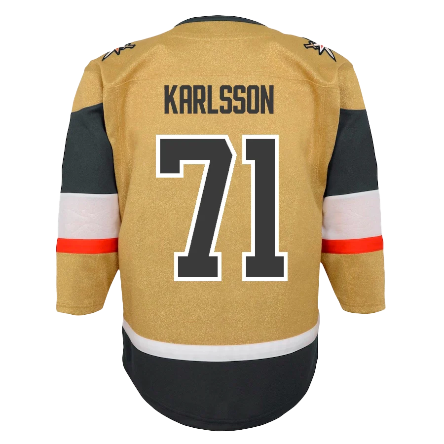 Vegas Golden Knights Youth Premier #71 William Karlsson Home Vegas Golden Knights Youth Premier #71 William Karlsson Home
