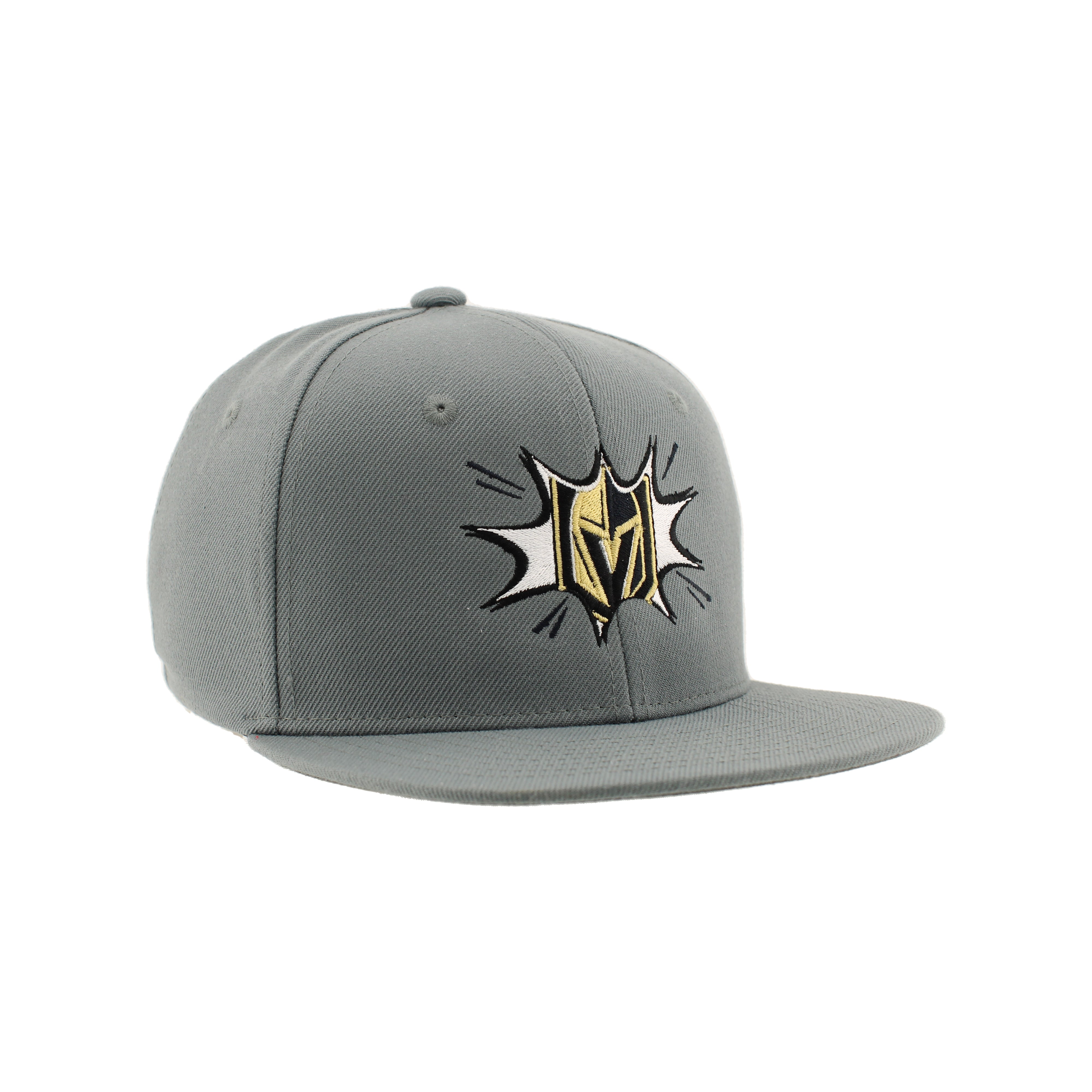Vegas Golden Knights Youth Primary Bam Snapback - GREY