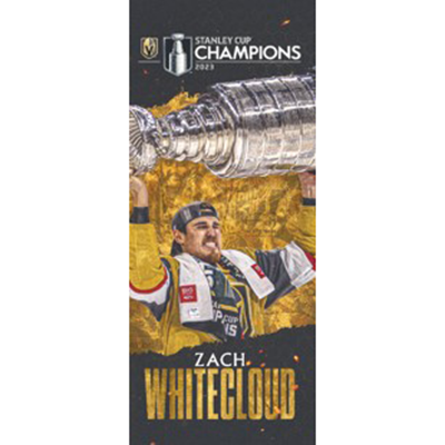 #2 Zach Whitecloud Stanley Cup Champion Banner