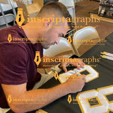 Vegas Golden Knights William Carrier Autographed Stanley Cup Champions Hockey Puck
