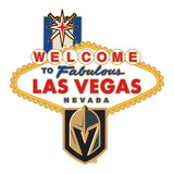 Vegas Golden Knights "Welcome to Vegas Sign" Lapel Pin