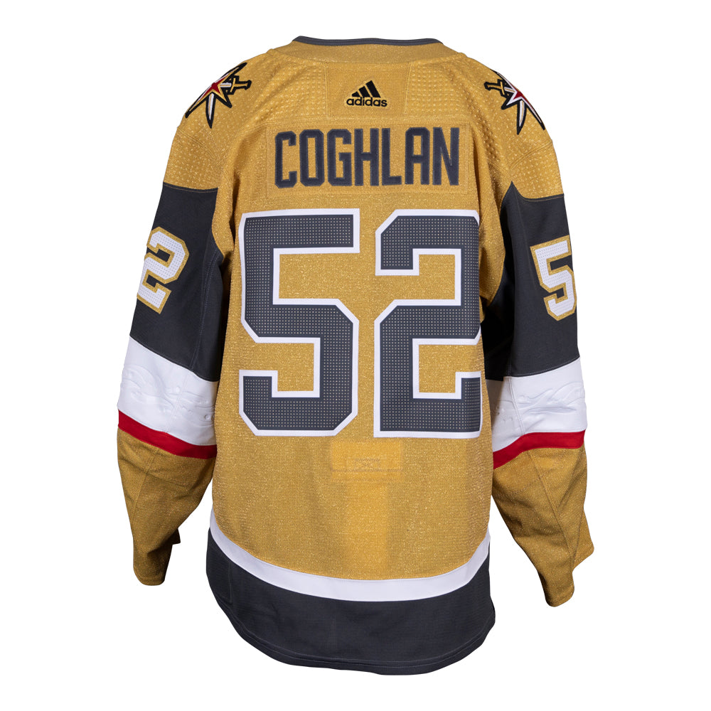52 Dylan Coghlan: Game-Worn 2022 All-Star Gold Jersey – Vegas Team