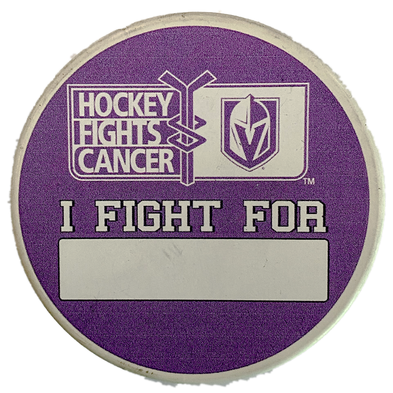 Vegas Golden Knights adidas Hockey Fights Cancer Practice Jersey - Black