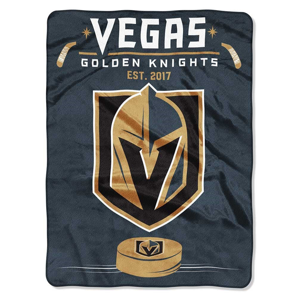 Vegas Golden Knights Inspired Raschel Throw