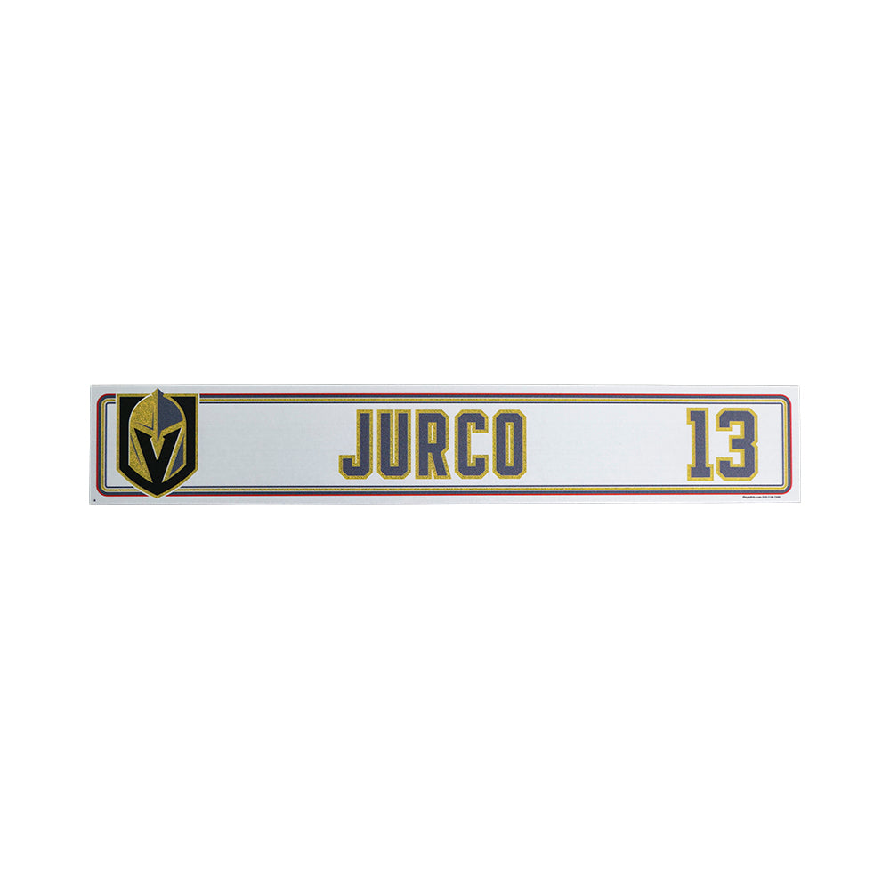#13 Tomas Jurco Locker Nameplate - 911166