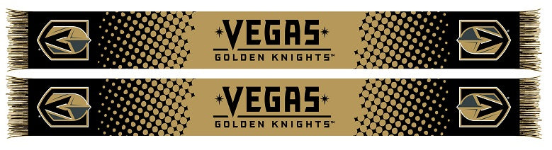 Vegas Golden Knights Wordmark Primary Logo Scarf