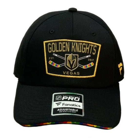 Vegas Golden Knights FANATICS AUTHENTIC PRO SNAP BACK Cap Hat VGK NHL  Adjustable