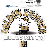 Vegas Golden Knights Hello Kitty Arch Decal