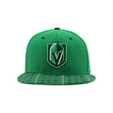 Vegas Golden Knights St. Patrick's Day Flat Cap