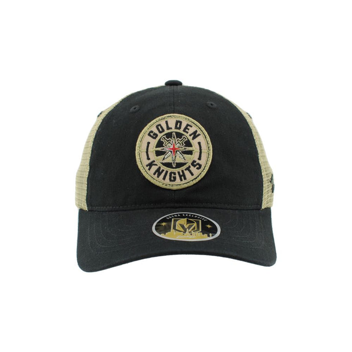 Vegas Golden Knights Secondary Patch Mesh Cap