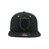 Vegas Golden Knights Blackout Primary Logo Cap