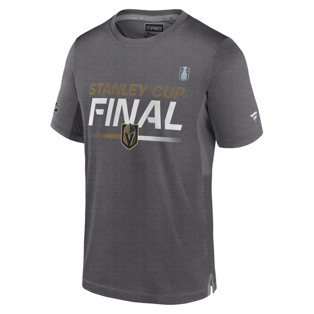 Vegas Golden Knights Stanley Cup Final Authentic Pro Gray Tee