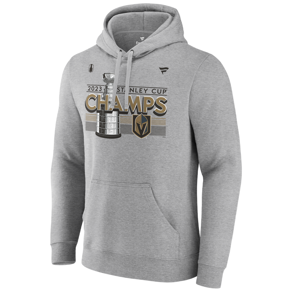 Vegas Golden Knights Fanatics Branded Youth Authentic Pro Locker Room  Pullover Hoodie - Gray