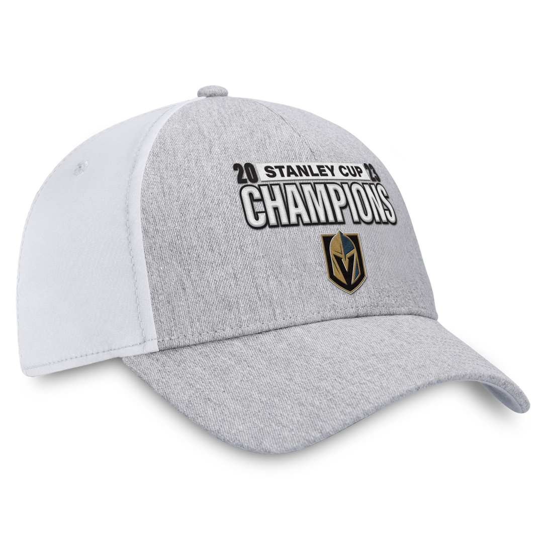 Vegas Golden Knights Stanley Cup Champions Gray Stretch Fit Hat