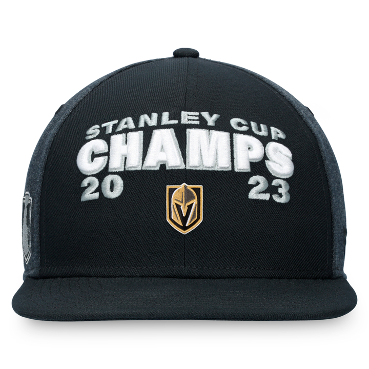 Vegas Golden Knights Stanley Cup Champs Flat Brim Snapback Hat