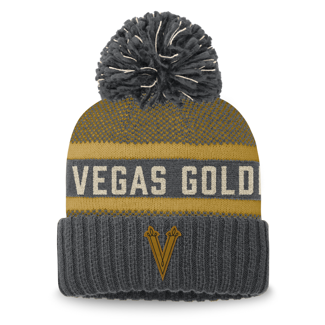Golden Knights Fitted Camo Filled Logo Flat Bill Hat
