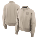 Vegas Golden Knights Women's Authentic Pro Road Bomber Jacket